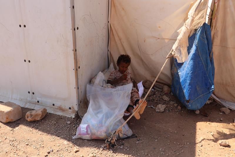 For now at least, in a camp in the Djibouti desert, with a month’s supply of food aid, these refugees are better off than the millions facing continued conflict and looming famine in Yemen itself
